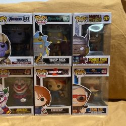 New Funko Pop 15 Each Or 50 For All 6