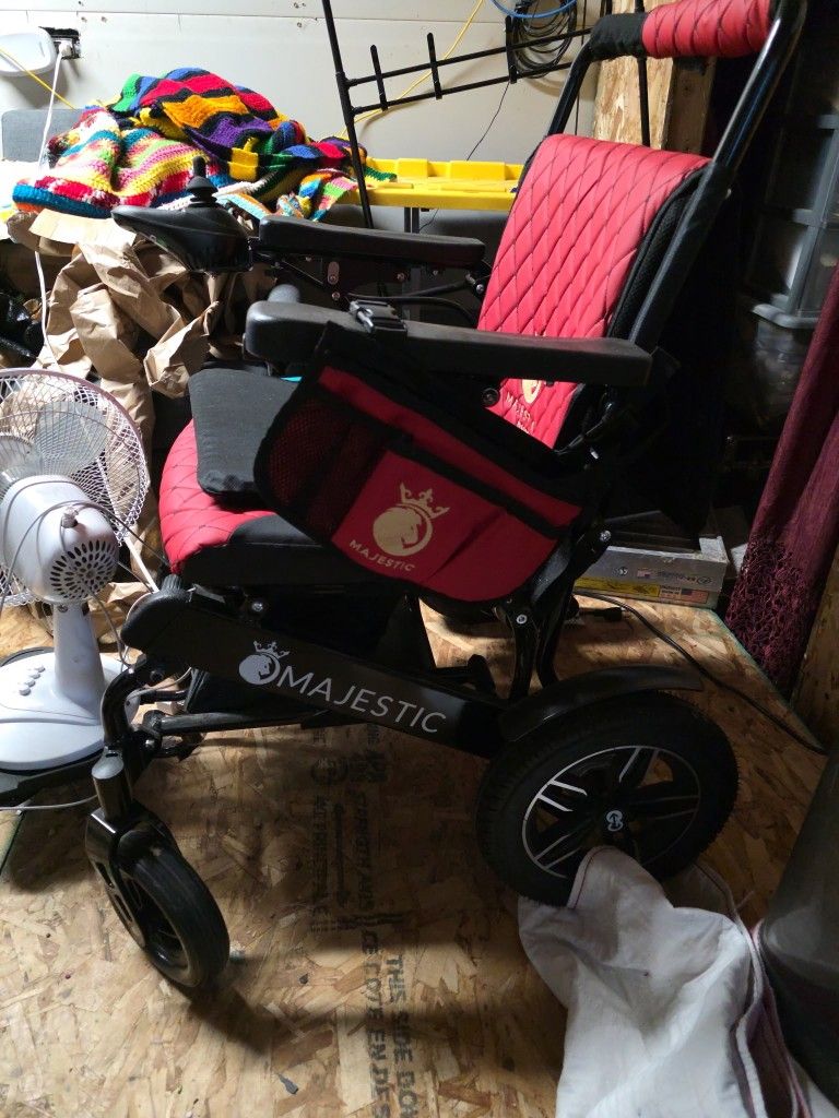 Majestic Electric Wheelchair Plus Size