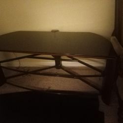 Glass TV Stand 
