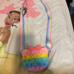 Hello Kitty, Purse, Rainbow