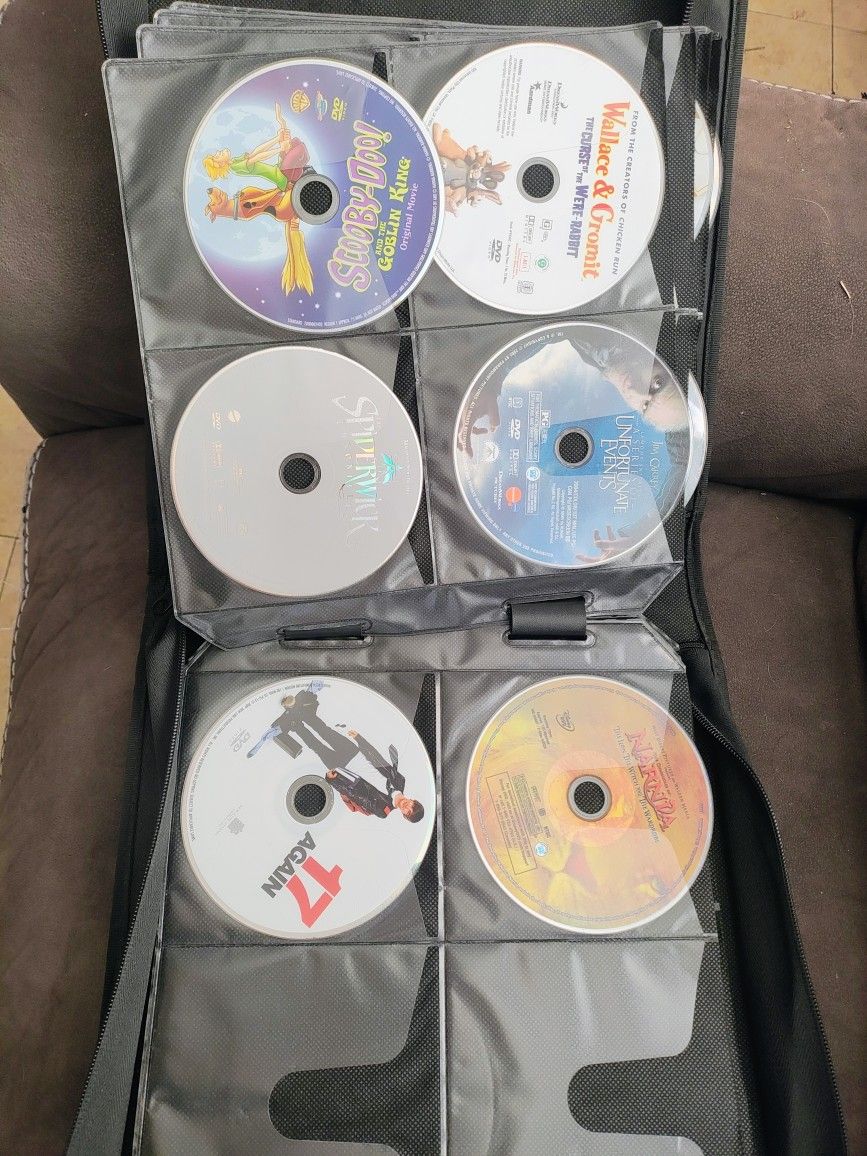 Book Full Of DVD'S  90 Total