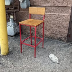 Red Bar Stools/High Top Chairs