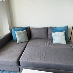 Sleeper sectional With Storage SELLING ASAP