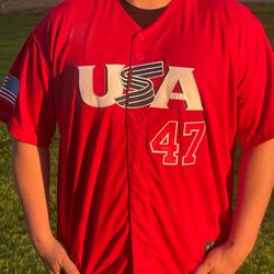 Trump USA Baseball Jersey 