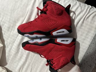 Jordan 6 Red Black 9.5 200$$$