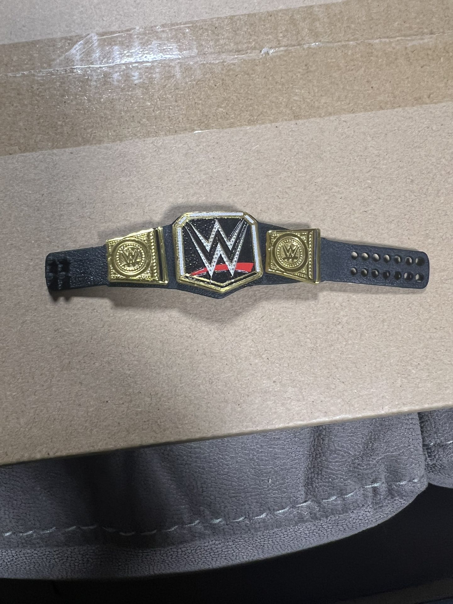MATTEL WWE ELITE WORLD CHAMPIONSHIP TITLE BELT WRESTLING FIGURE ACCESSORY