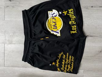 Size medium Laker Shorts!