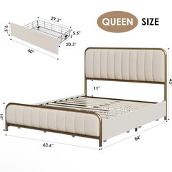 Queen Bed Frame 