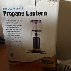 Double Mantle, Propane Lantern
