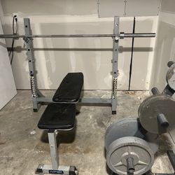 Bench Press With Olympic Bar