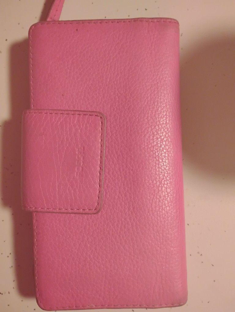 Fossil Pink Wallet