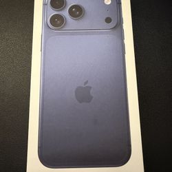 Brand New iPhone 17 Pro Max 1TB Deep Blue