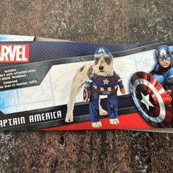 Captain America Dog Costume