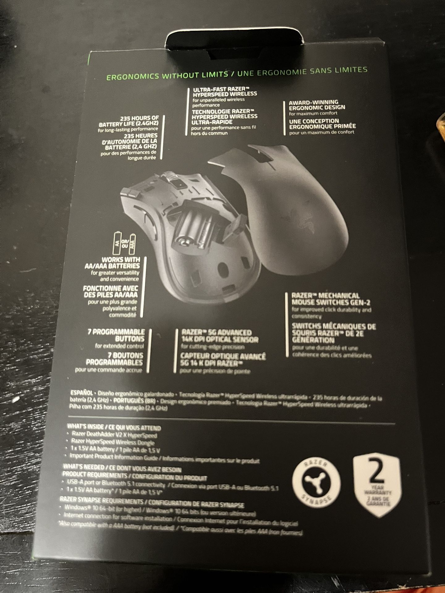 Razer Hyperspeed Mouse