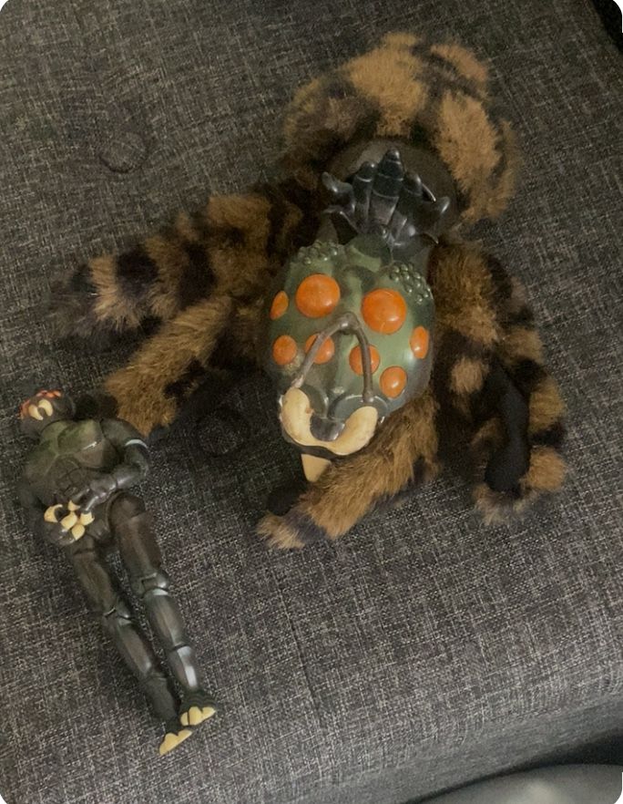 vintage Sectaurs Warriors of Symbion Spider Tarantula action figure