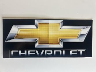 Chevrolet Vinyl Sticker