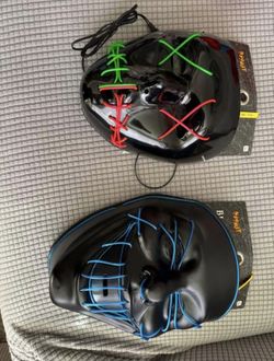 Couples LED Rave Mask