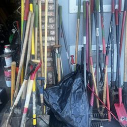 Tools /So Many Shovelsskillsaw,jackhammer Channel Locks like New Rv Batteries 