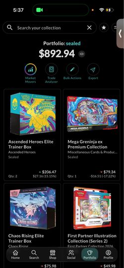 Pokemon Sealed Collection