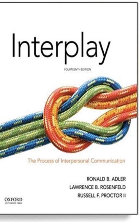 Interpersonal communication fourteenth edition