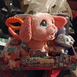 furReal Poopalots & Peealots Potty Training Fun Pups, Accessory Pieces, Instruction Manual, Leash