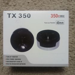 TX 350watts 40mm Tweeters New In The Box