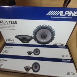 NEW ALPINE 6.5" DOOR SPEAKERS 