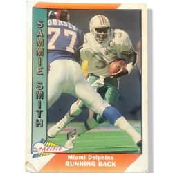 1991 Miami Dolphins Safety Jarvis Williams Pacific #279