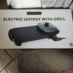 Comal Eletrico Con Casuela Aria