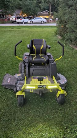 Ryobi  Zt540 with lithium battery conversion