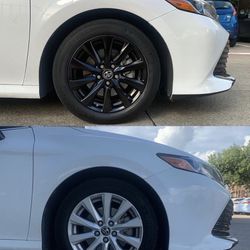       •    black rims & { emblems, front grill, back grill}     •    curb rashes fix ( gloss,matte,clear) 