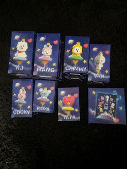 Bt21 x McDonald's individual toys (please read description)
