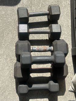 Dumbbells 8,10,15,20 lbs