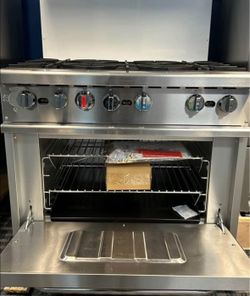 GAS RANGE 4 BURNER