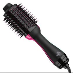SOONHUA One-Step Ceramic Hair Dryer & Volumizer Hot Air Brush, Black