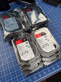 4TB IronWolf Hard Drives for NAS (12 drives left)