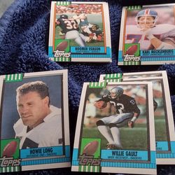 Football Star cards 40 cards 90 topps