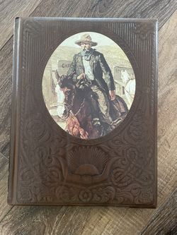 Time Life Books The Old West The Gunfighters Faux Leather Hardcover Book 1974