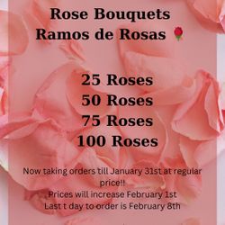 Ramos De Rosas/Rose Bouquet ❤️