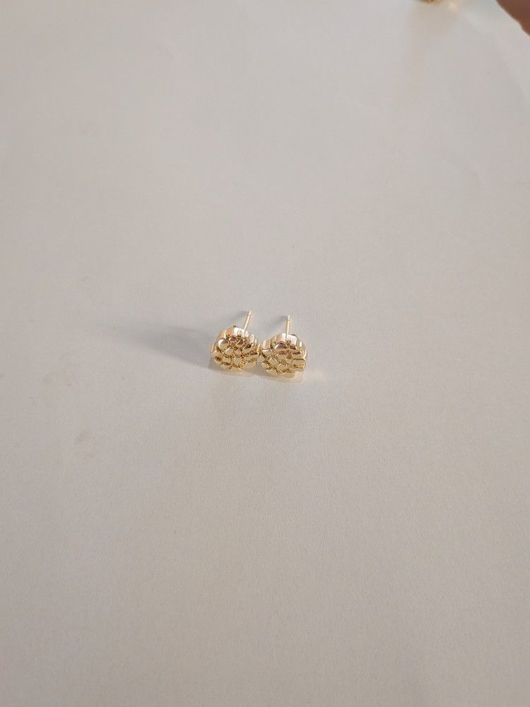 Nugget Earrings Gold-Filled