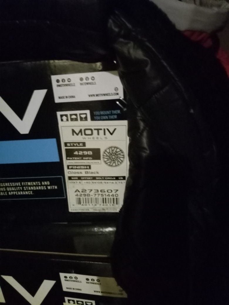 17 In Rims. Brand New