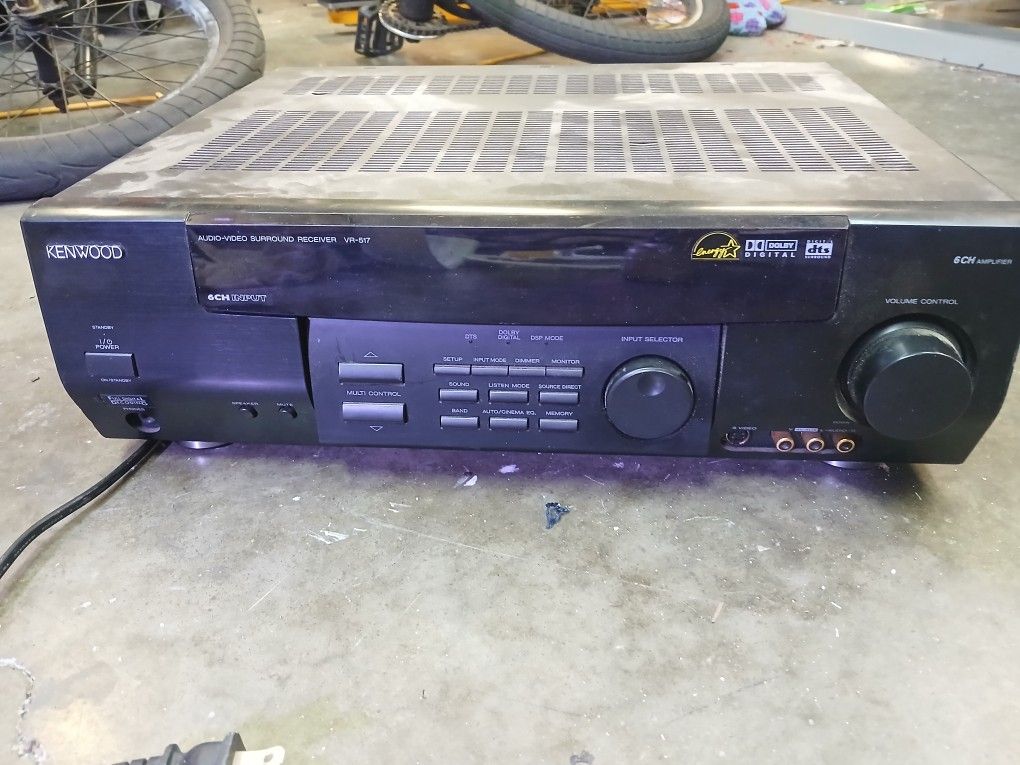 Kenwood audio-visual Surround Receiver VR-517