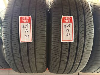 275/45/21 Pirelli (2 Tires) $125.00/ Both