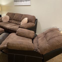 Sofa And Recliner Set