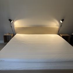 King size Mattress With Topper