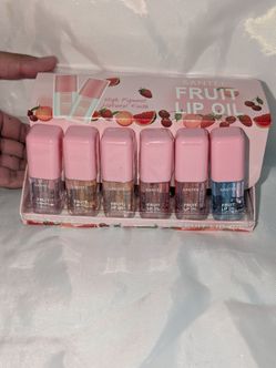 Whole sale make up fruit lip oils