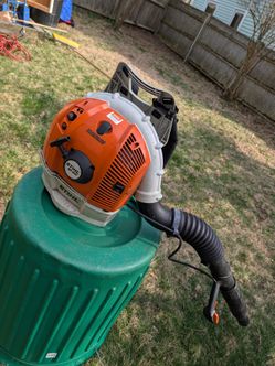 Backpack blower, Stihl brand