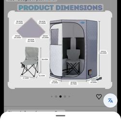 portable sauna tent 