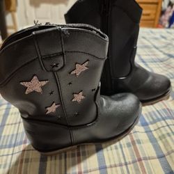 Girl Cowboy Boots Size 9