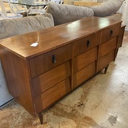 Vinatge Console With Night Stand 